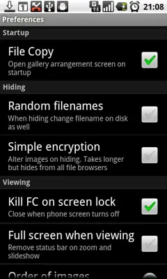 Gallery Security (pro) FREE android App screenshot 4